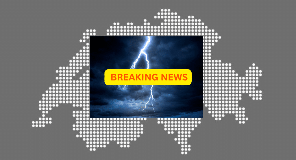 Naturkatastrophen: In La Chaux-de-Fonds kam es am 24. Juli zu einem heftigen Gewitter mit Windspitzen bis zu 217 Stundenkilometern.